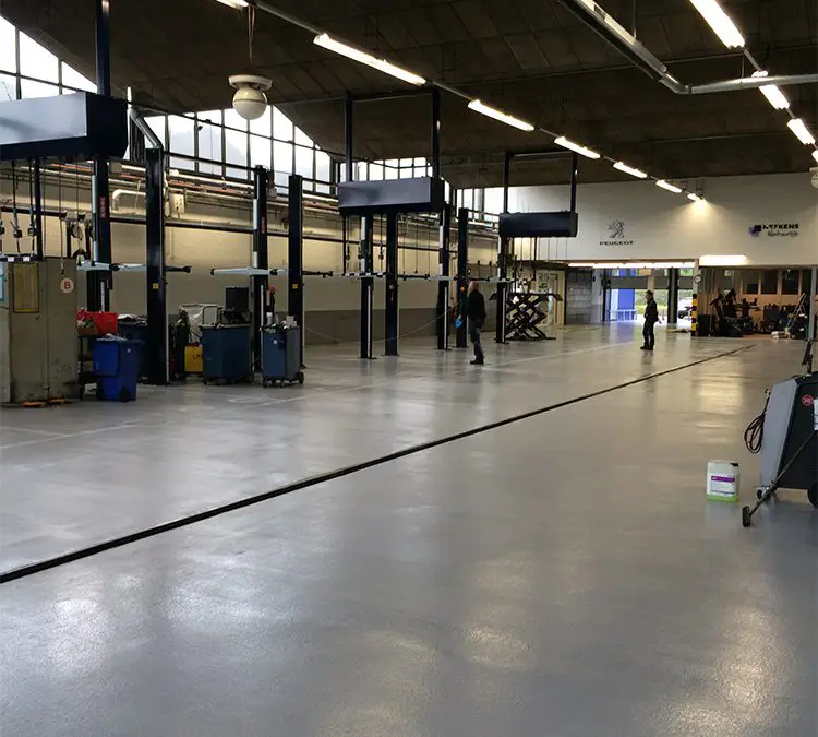Epoxy ESD vloer en coating Helmond