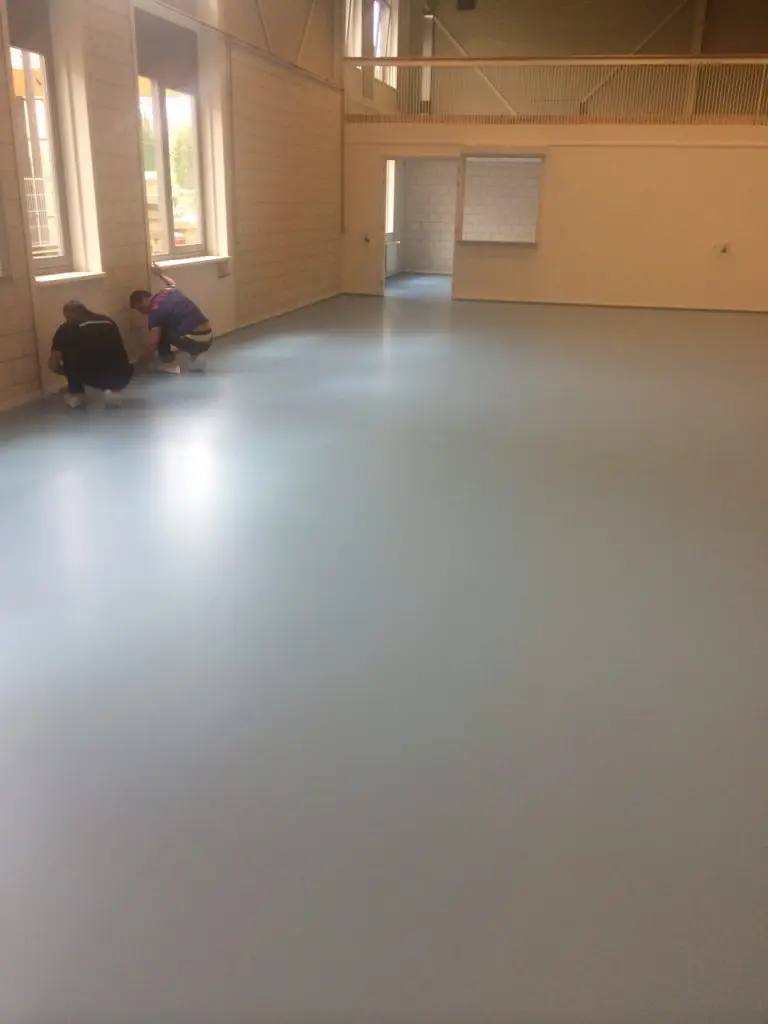 PU gietvloer voor school