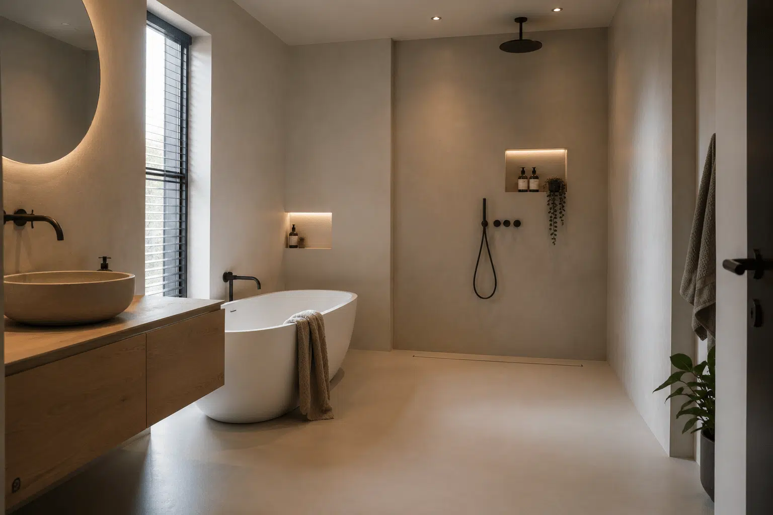 Gietvloer Breda badkamer